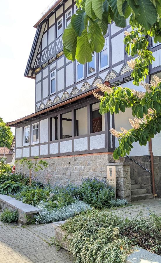 Goethes Liebste Betten - Stilvolle Ferienwohnungen Im Historischen Fachwerkhaus In Wernigerode Extérieur photo